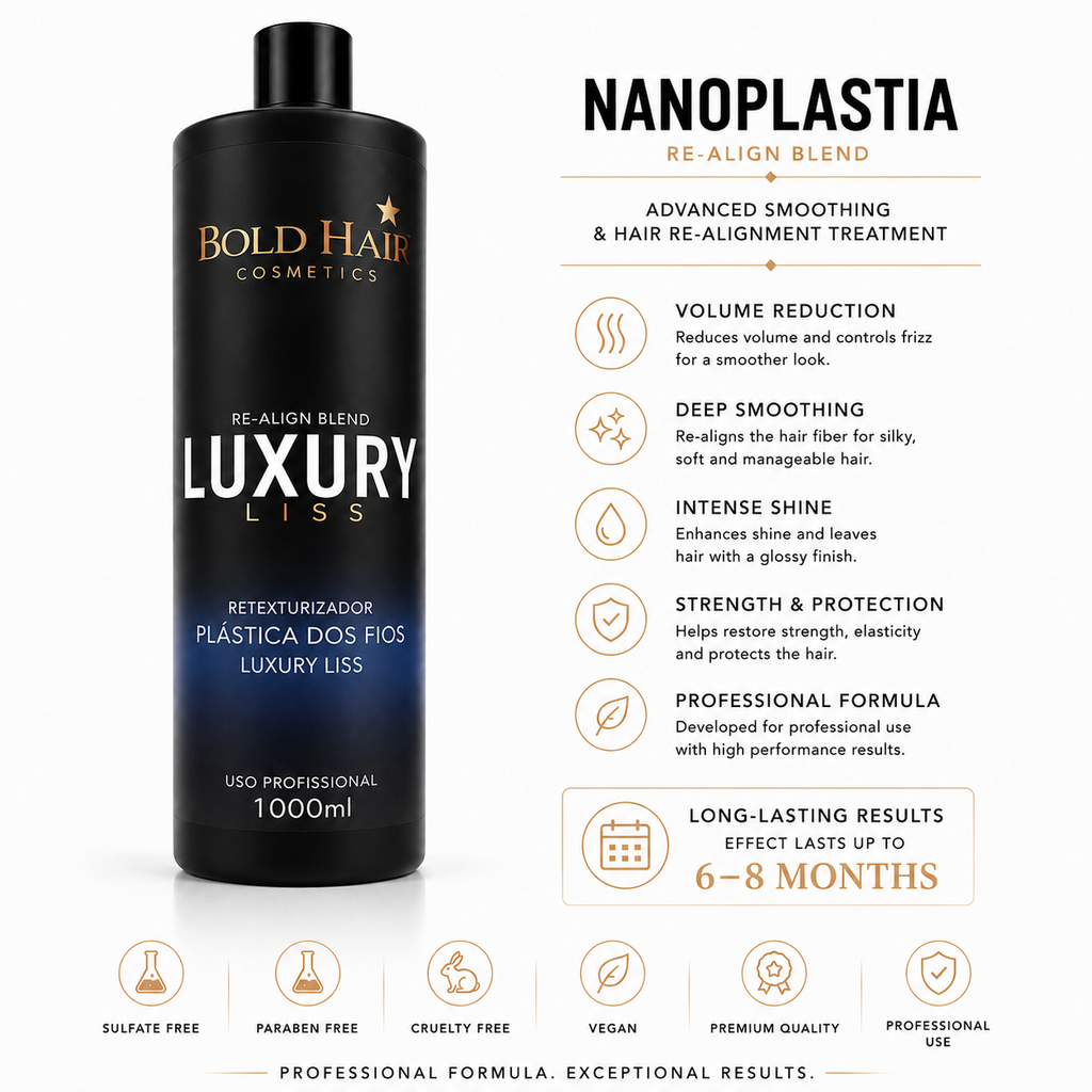 Bold Hair Luxury Professional Nanoplastia Treatment 1000ml
