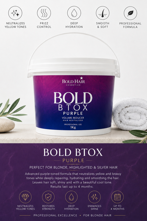Bold Btox Purple – Professional Hair Botox 1kg
