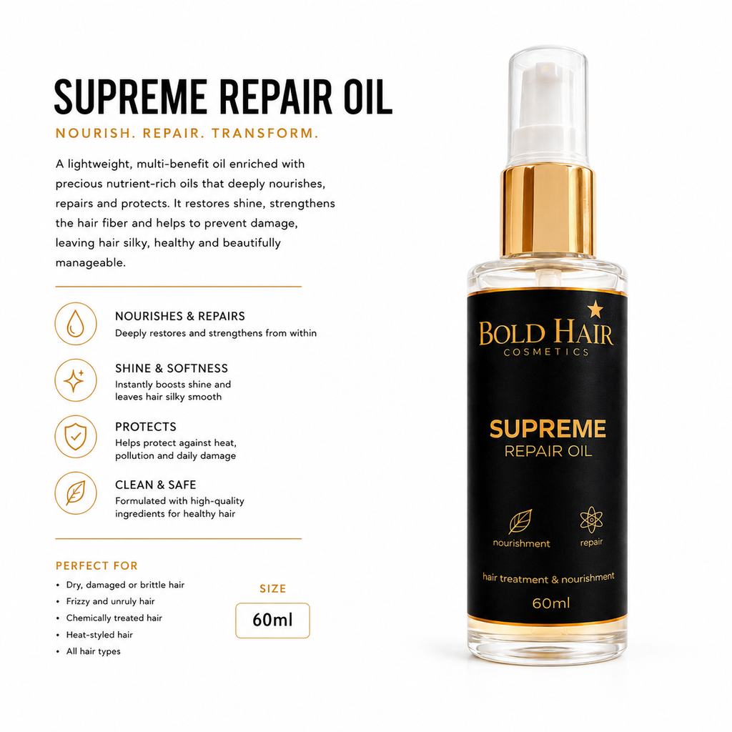 Bold Hair Cosmetics – Supreme Repair Serum 60ml