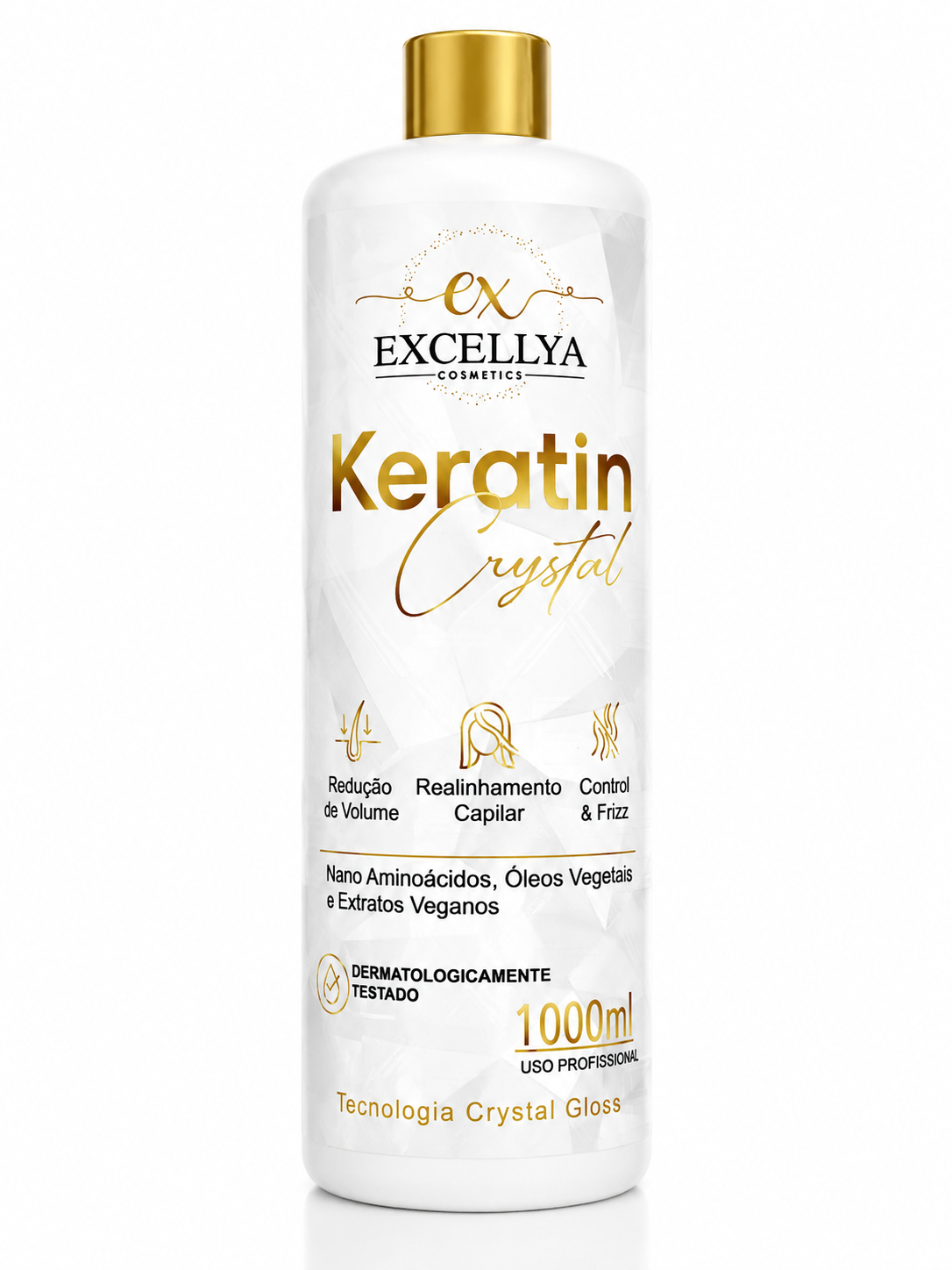Excellya Keratin Crystal – Professional Keratin Treatment 1000ml